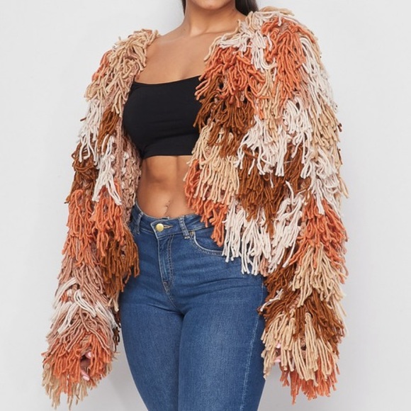 Jackets & Blazers - Shag Cardigan